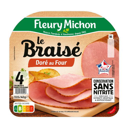 Le Braisé Doré au Four Conservation sans Nitrite 4TR