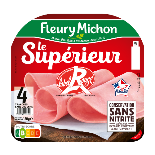 Le Supérieur Label Rouge Conservation sans Nitrite 4TR