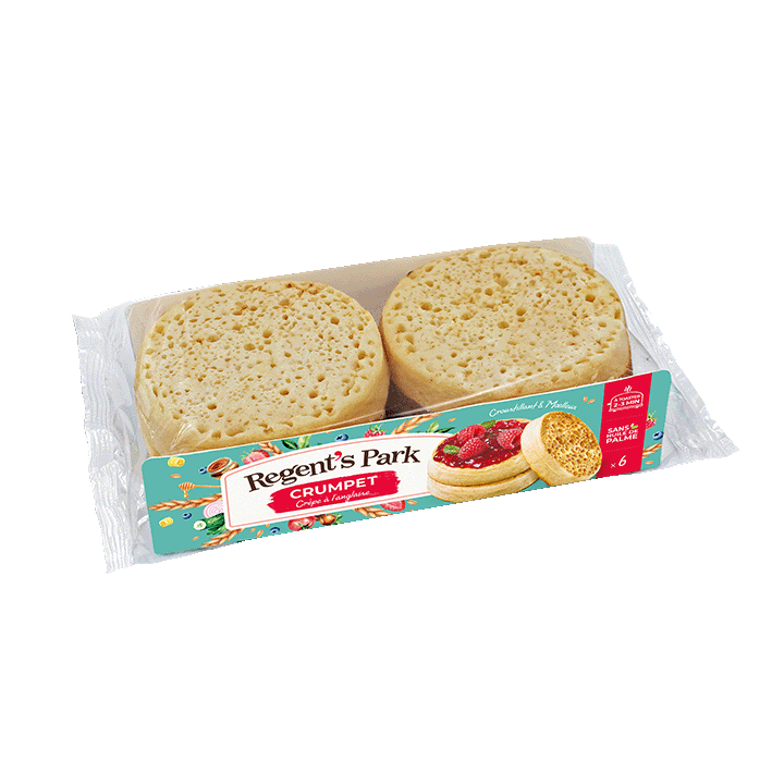 CRUMPET (crêpe à l'anglaise) 330g