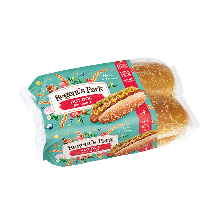 HOT DOG pur beurre 250g