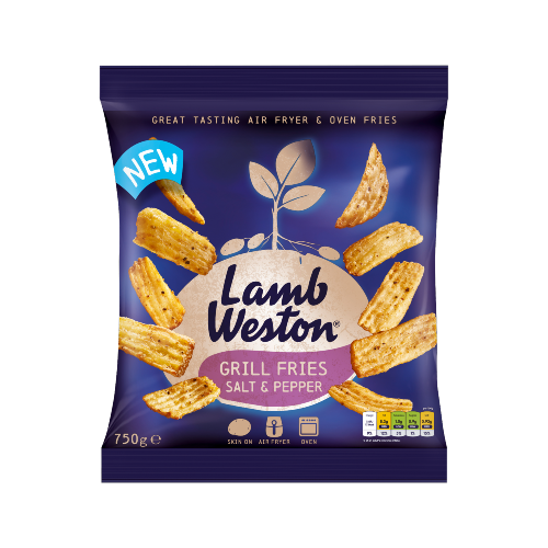 Lamb Weston Grill Fries Salt & Peper 750g