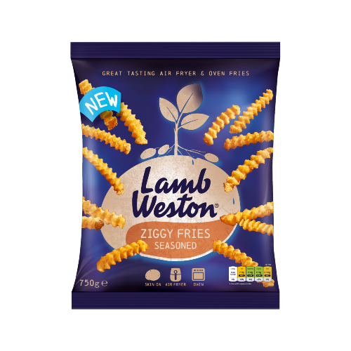 Lamb Weston Ziggy Fries 750g 