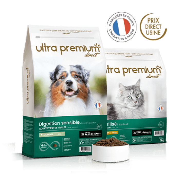  Croquettes premium chien & chat