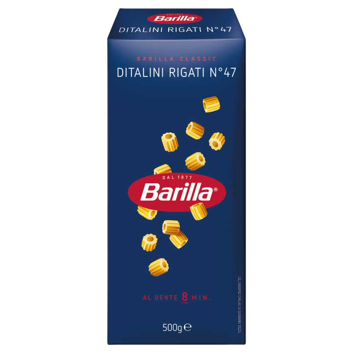 BARILLA DITALINI RIGATI 500 G