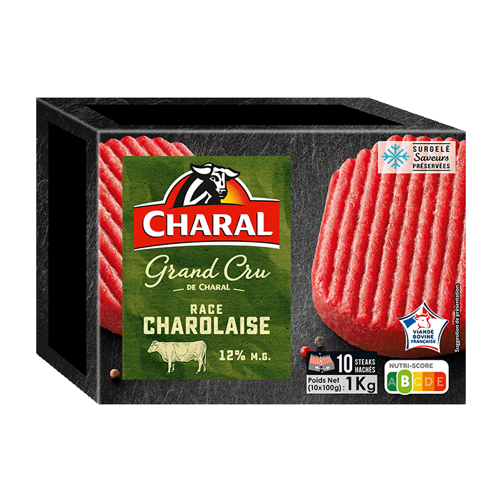 Le Grand Cru race Charolaise 12%MG 10x100g