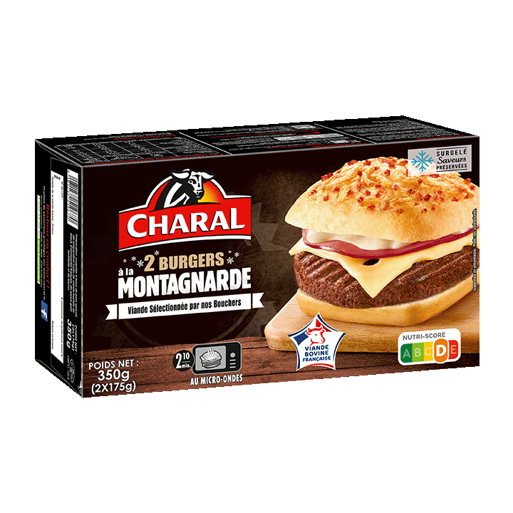 Le burger Montagnard x2 - sauce saveur tartiflette