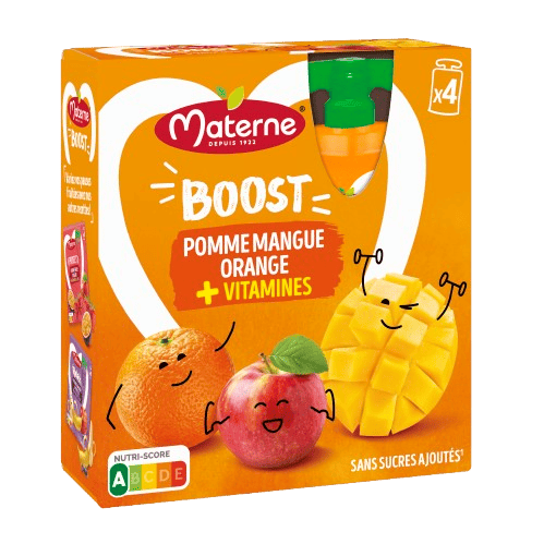 BOOST x4 – Pomme Mangue Orange