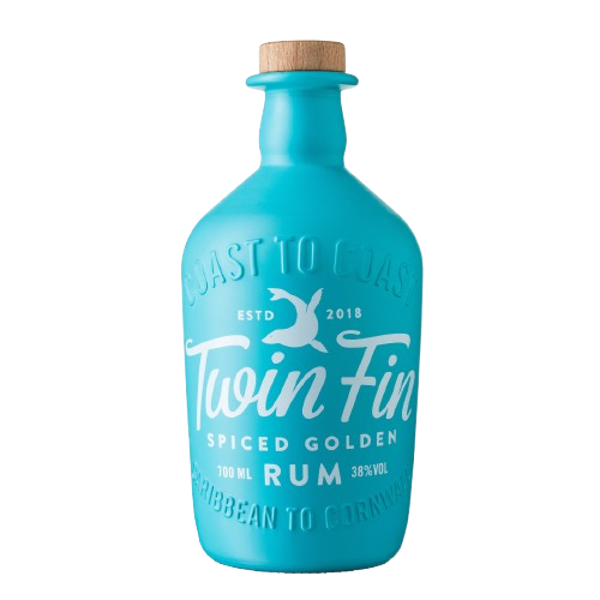 Twin Fin Spiced Golden Rum 70cl
