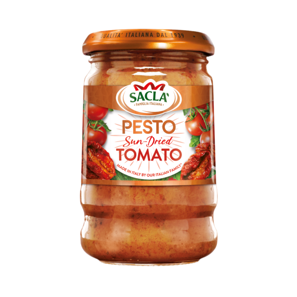 Sacla' Sun-Dried Tomato Pesto 190g