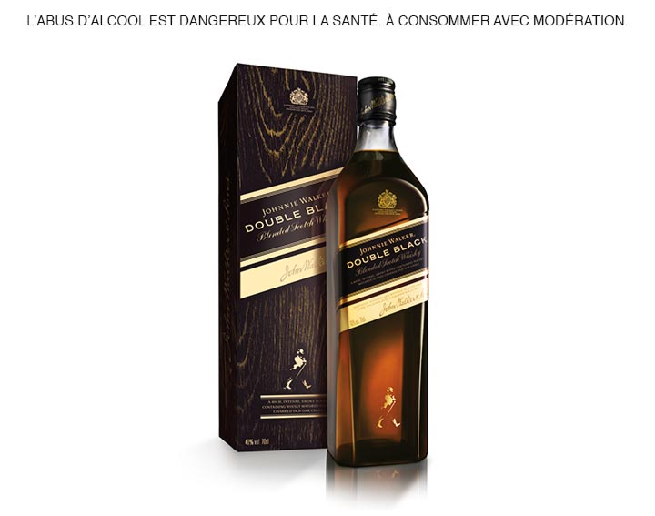 Whisky Johnnie Walker Double Black 70cl 40°