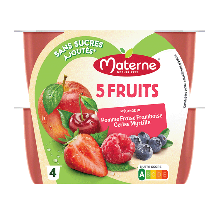 5 Fruits Rouges - 4x100g