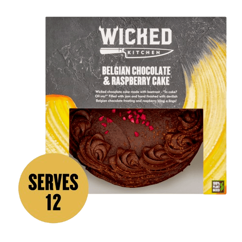 Belgian Chocolate and Raspberry Cake