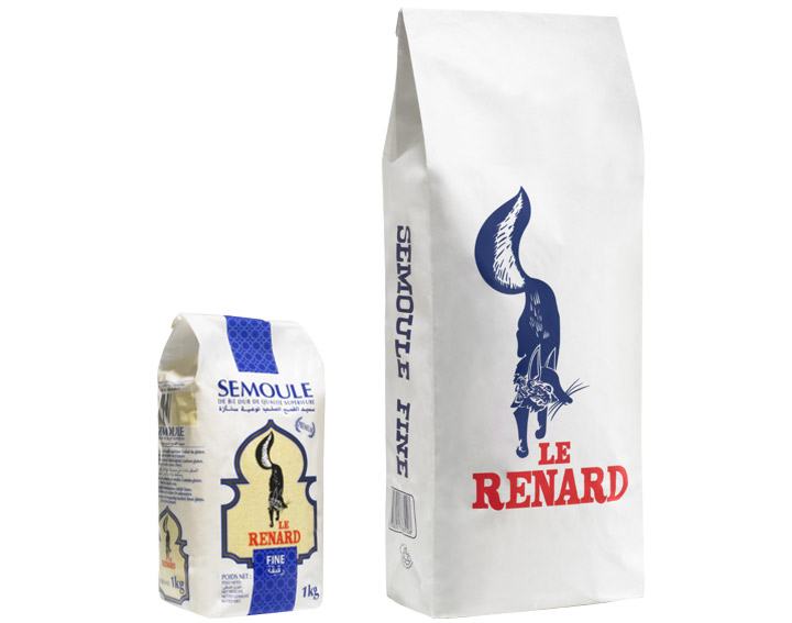 Le Renard Semoule Fine (1kg ou 5kg)