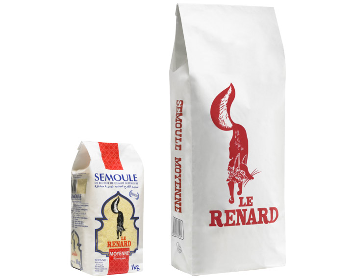 Le Renard Semoule Moyenne (1kg ou 5kg)