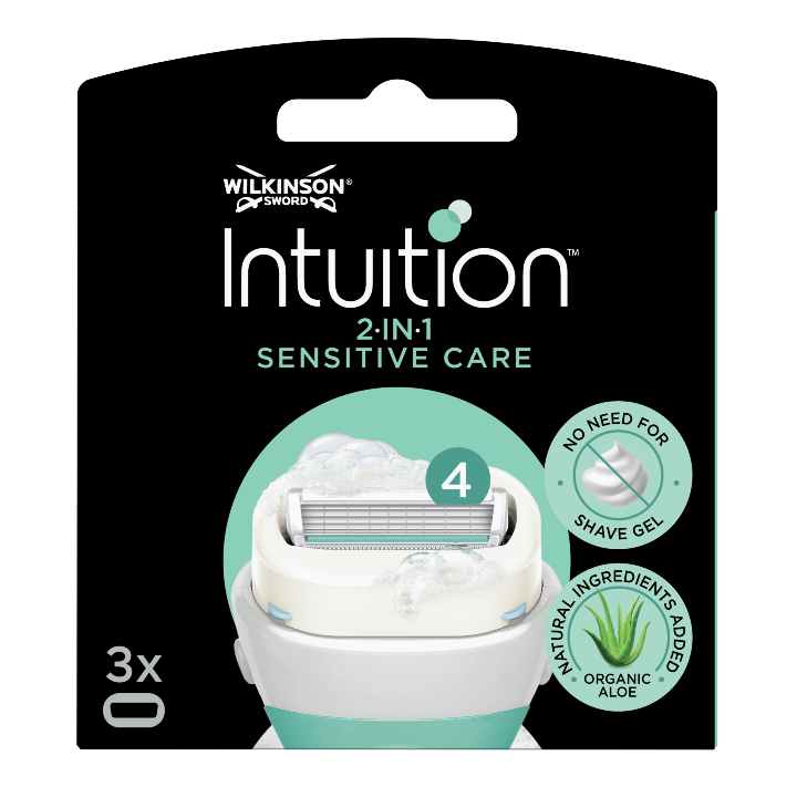 4 Lames Intuition Sensitive Care X3 STD