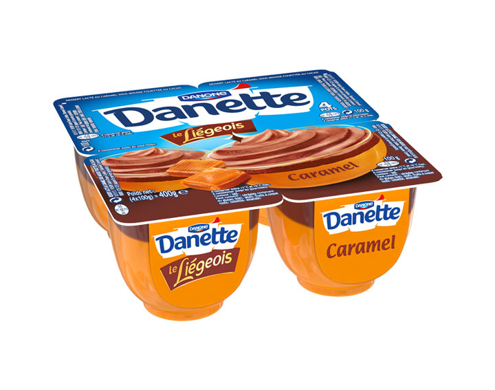 Danette le Liégeois Sensation Caramel