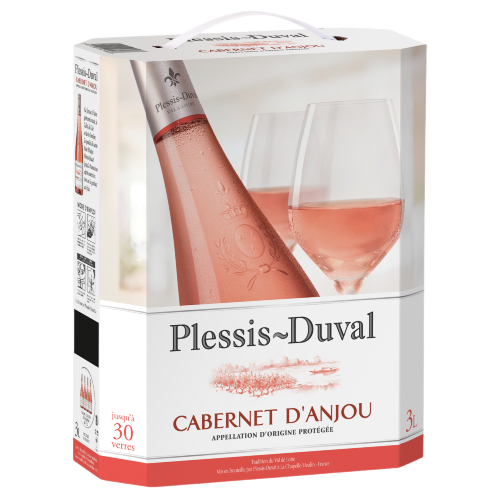 Plessis-Duval Cabernet d’Anjou BAG IN BOX® 3L