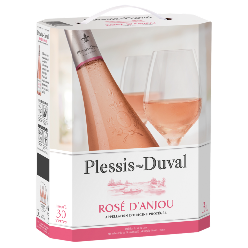 Plessis-Duval Rosé d’Anjou BAG IN BOX® 3L