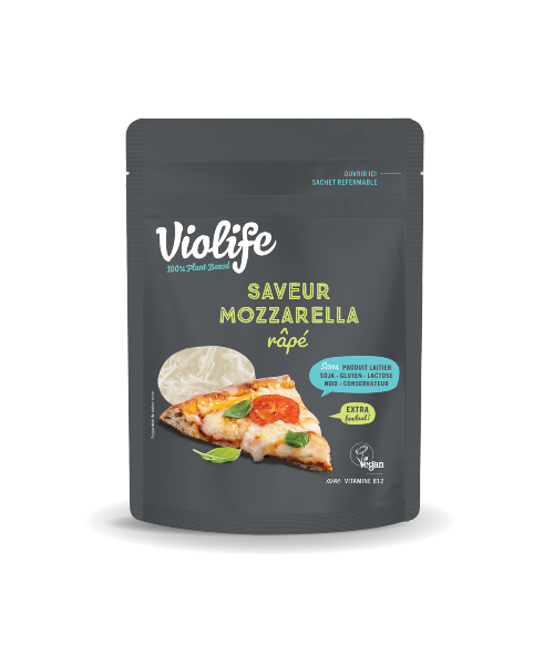 VIOLIFE - Râpé saveur Mozzarella - 200G