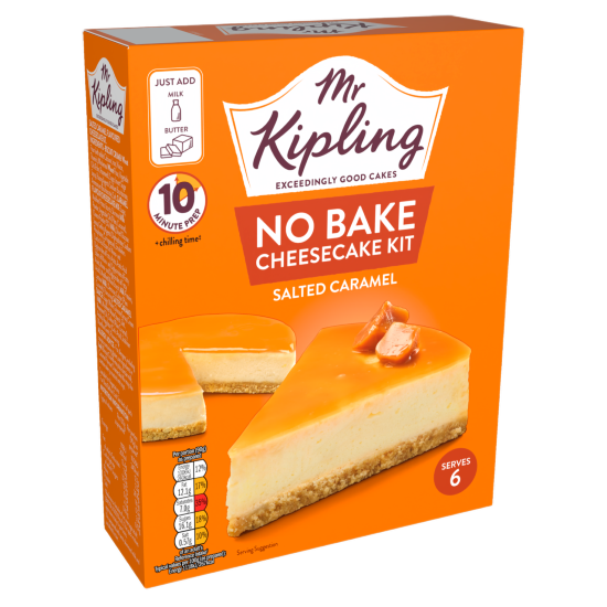 Salted Caramel No Bake Cheesecake Kit 230g