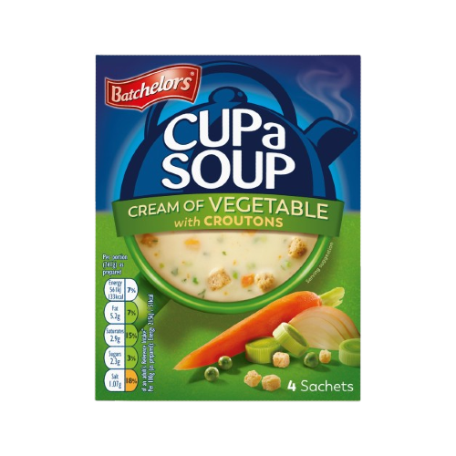 Cup a Soup Cream of Vegetable & Croutons 120gr