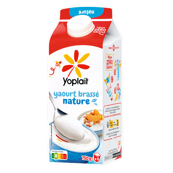 Yoplait en Brique Nature 750g