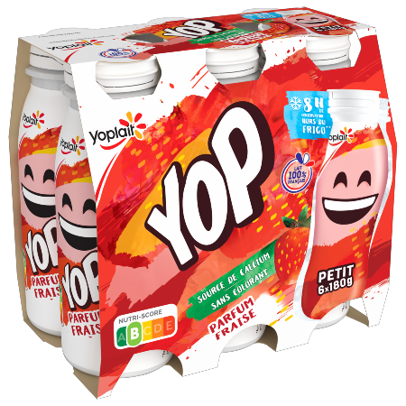 P’tit YOP  Fraise 6x180g