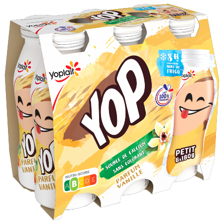 P’tit YOP Vanille 6x180g