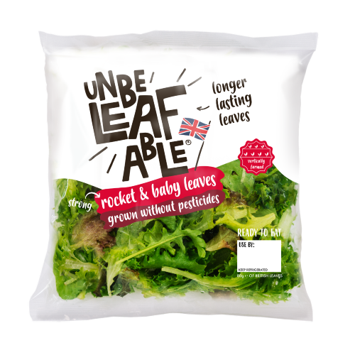 Unbeleafable Rocket & Baby Leaves 90g