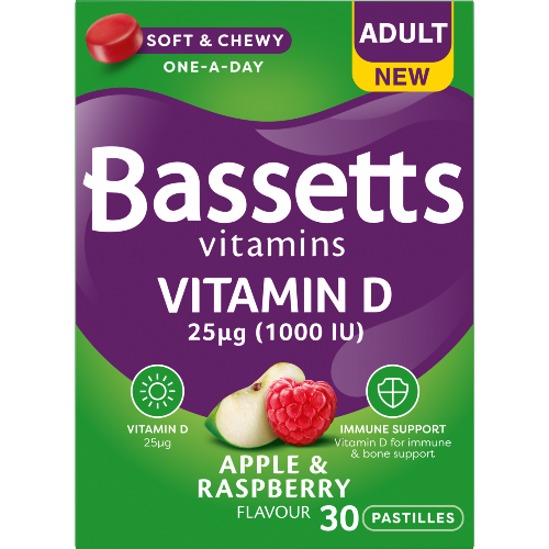 Vitamin D Apple & Raspberry