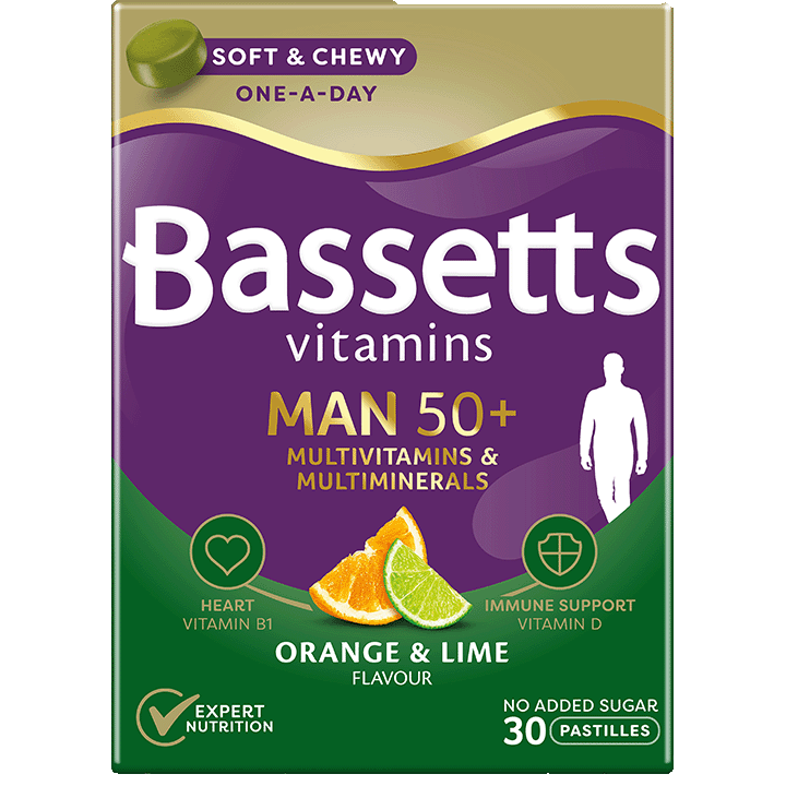 50+ Multivitamins Orange & Lime