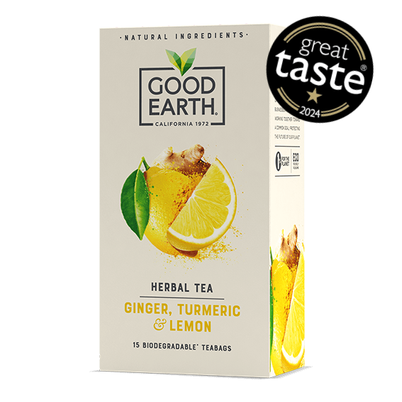 Ginger Turmeric & Lemon Herbal Tea 