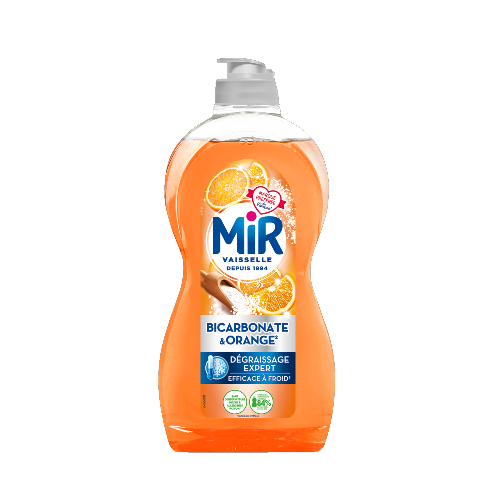 Mir Vaisselle Bicarbonate et Orange 450ml