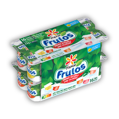 Frulos Yaourts aromatisés aux fruits 16x125g