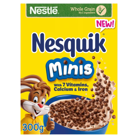 Nestlé Nesquik Chocolate Minis Cereal 300g