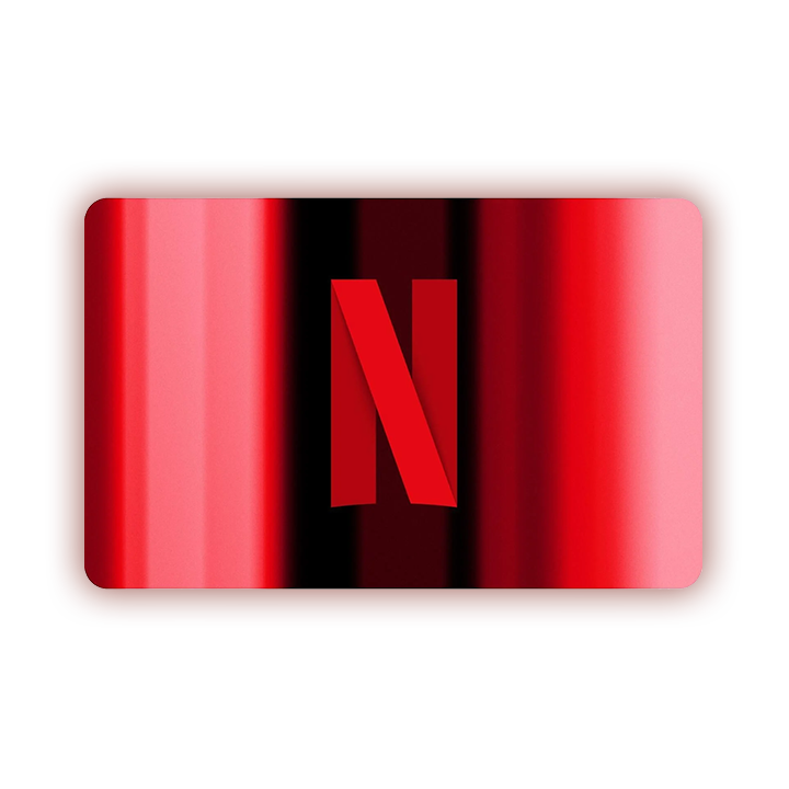 10 cartes cadeaux Netflix de 50€