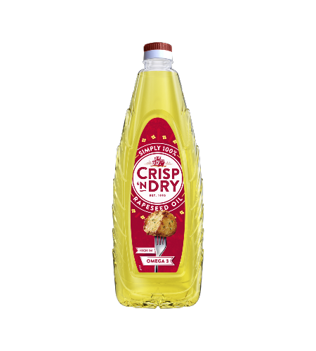 Crisp 'N Dry 100% Rapeseed Oil 1L