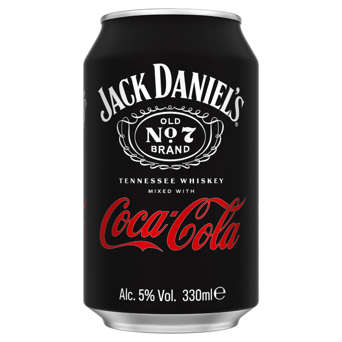 Jack Daniels & Coca-Cola Can 250ml