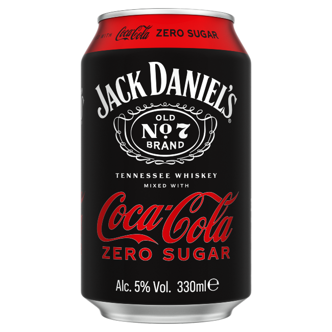Jack Daniels & Coca-Cola Zero