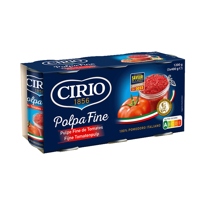Polpa fine 3x400g