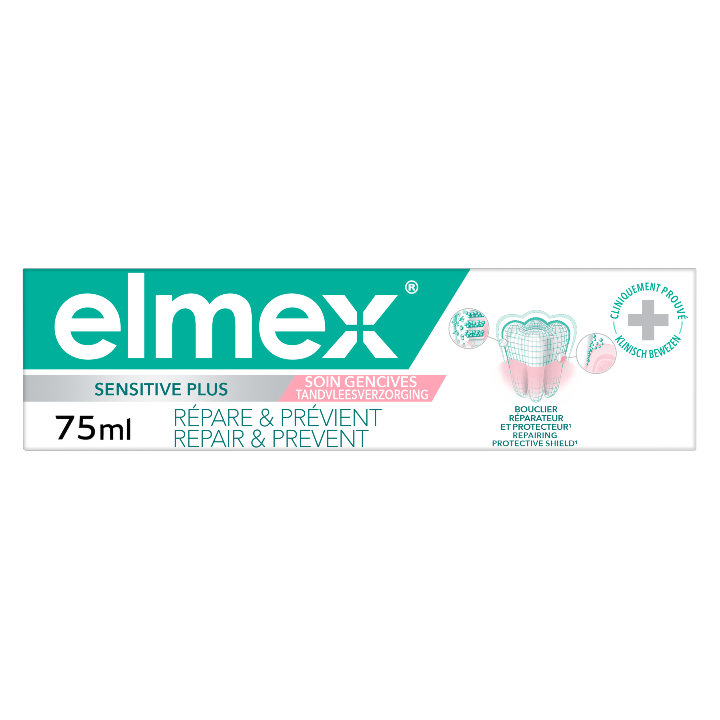 elmex® Dentifrice Sensitive Plus Repair & Prévient
