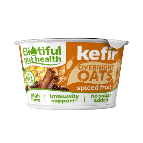 Biotiful Kefir Spiced Fruit Overnight Oats 150g