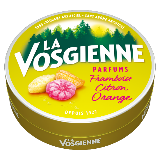 La Vosgienne Framboise Citron Orange