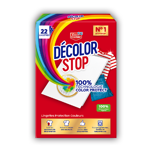 Décolor Stop Lingettes Protection Couleurs x22