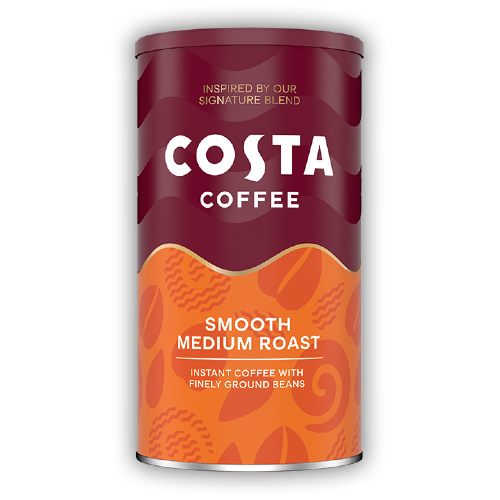 Costa Instant Coffee Smooth Medium Roast 100g