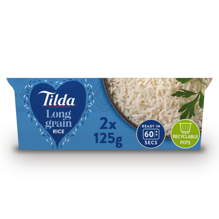 Tilda Pots Long Grain Rice 250g