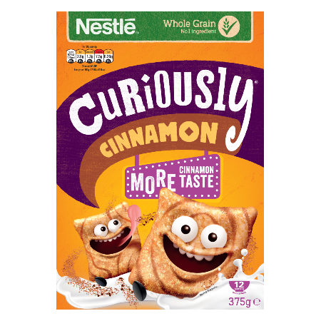 Nestlé Curiously Cinnamon Cereal 375g