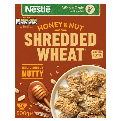 Nestlé Shredded Wheat Honey & Nut 500g