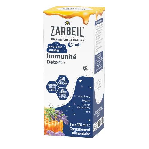 Sirop Immunité adultes nuit 120ml