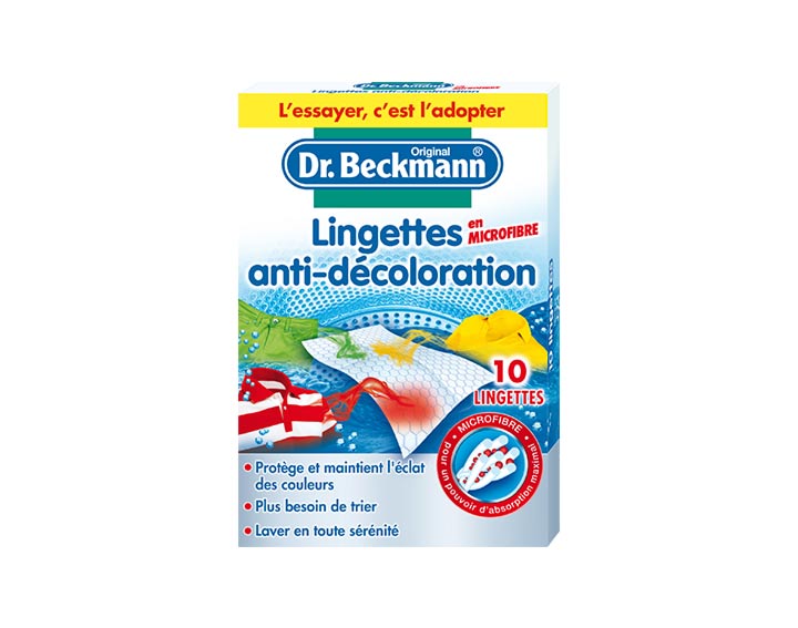 Lingettes Anti-Décoloration Microfibre x10